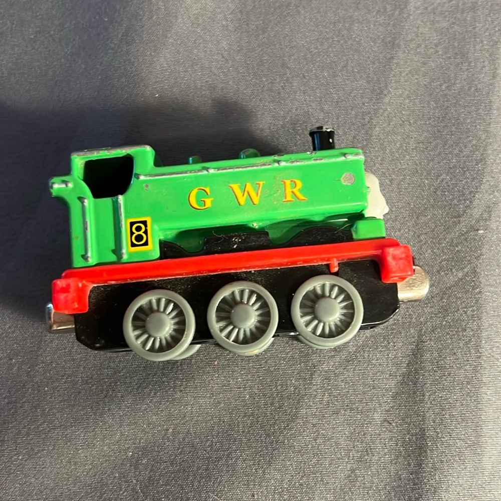 Thomas & Friends Take Along N Play Duck GWR #8 Diecast Metal Train Engine 2002